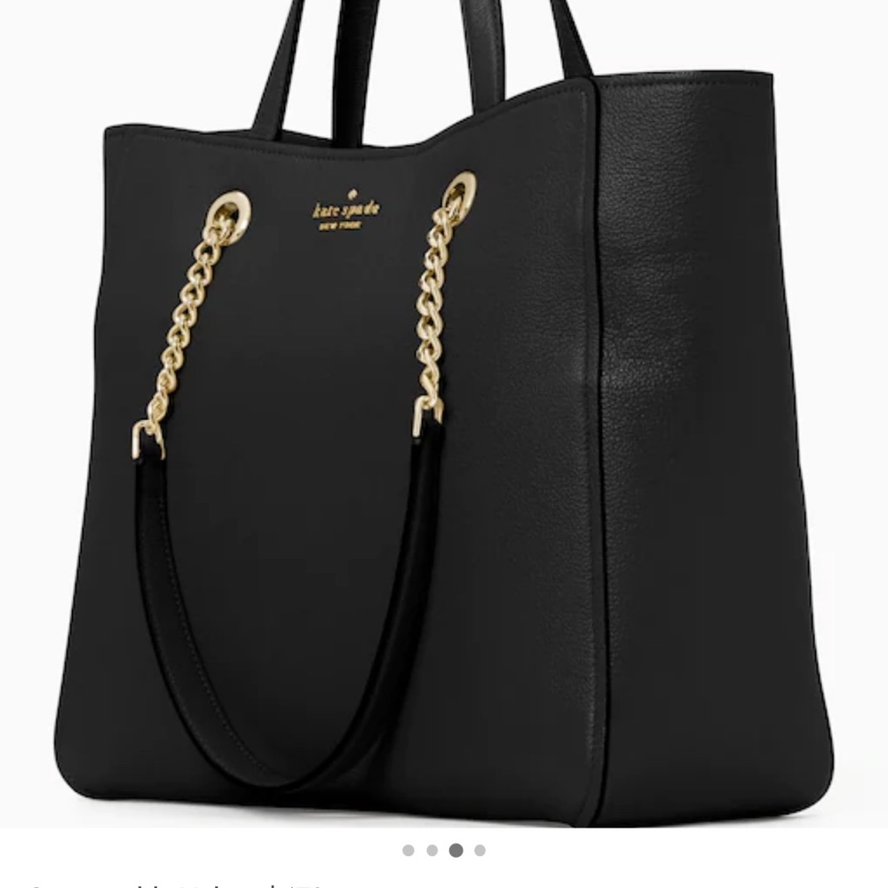 Kate Spade | Large Triple Compartment Tote | Black